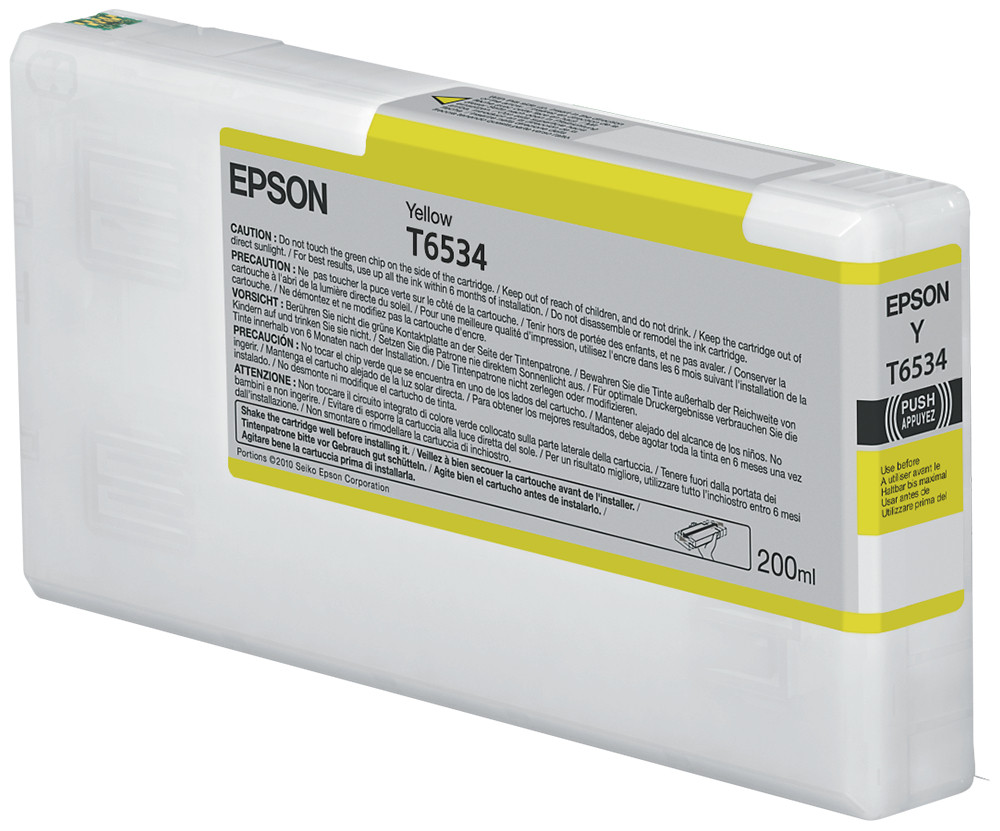 Inkoust Epson T6534 C13T653400 žlutý (yellow)