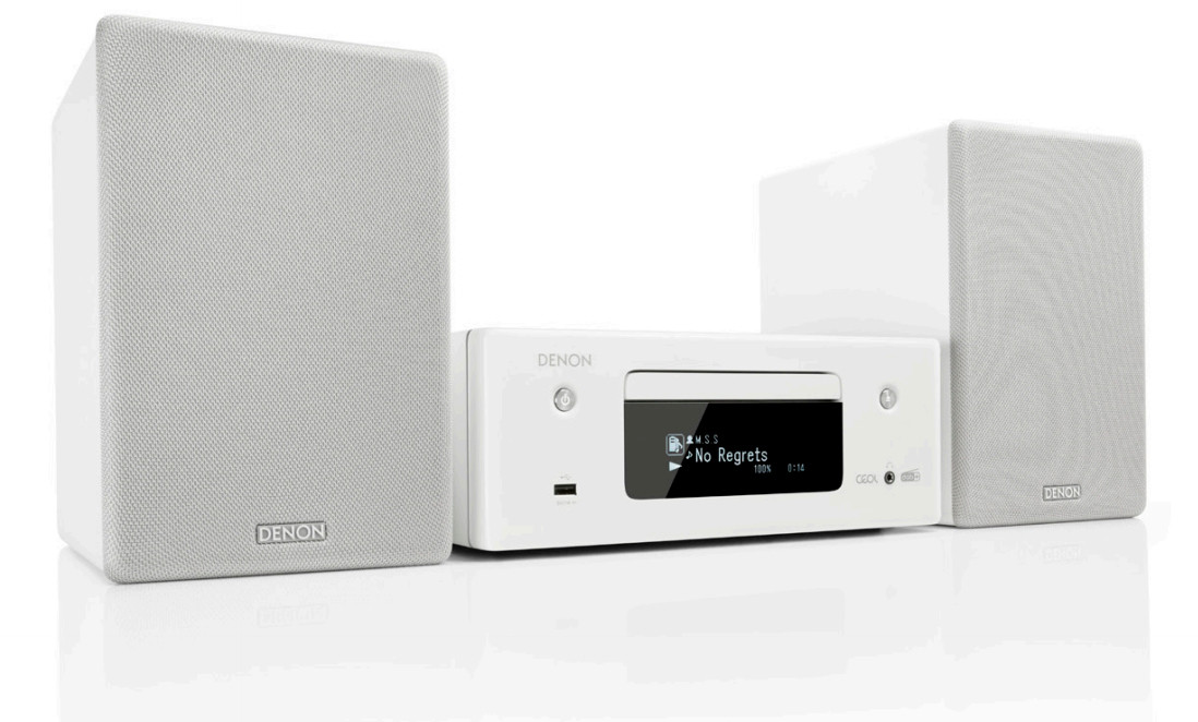 Stereo věž Denon Ceol N-11 Dab Bt Wifi CD White