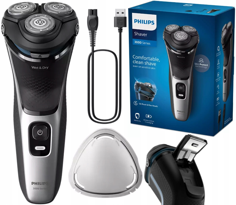 Elektrický Holicí Strojek Holicí Strojek Philips Se Zastřihovačem Za Mokra/sucha