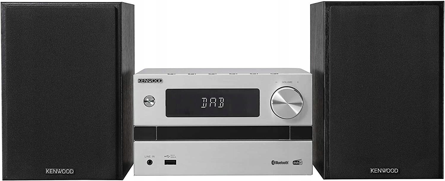 Věž Kenwood M-720DAB Bluetooth CD Silver