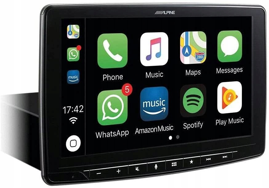 Alpine Rádio ILX-F903D Carplay Bt Dab+ 9''