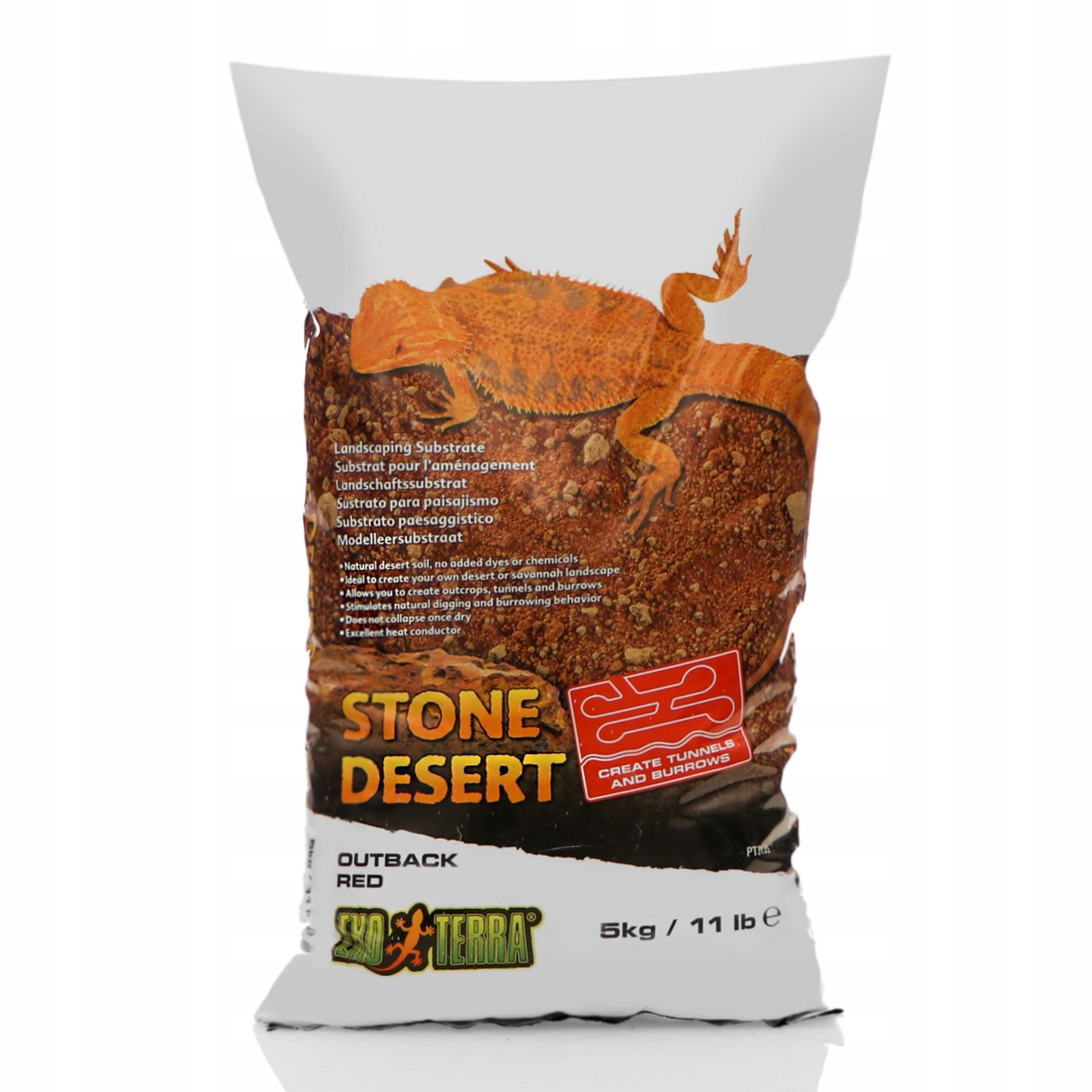 Exo Terra Stone Desert Red 5kg pouštní substrát do terária