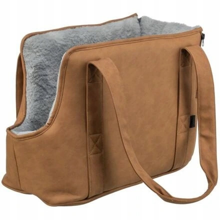 Trixie Transportní taška Evelyn, 40 x30 x 20 cm, do 5 kg, umělá kůže, plyš,