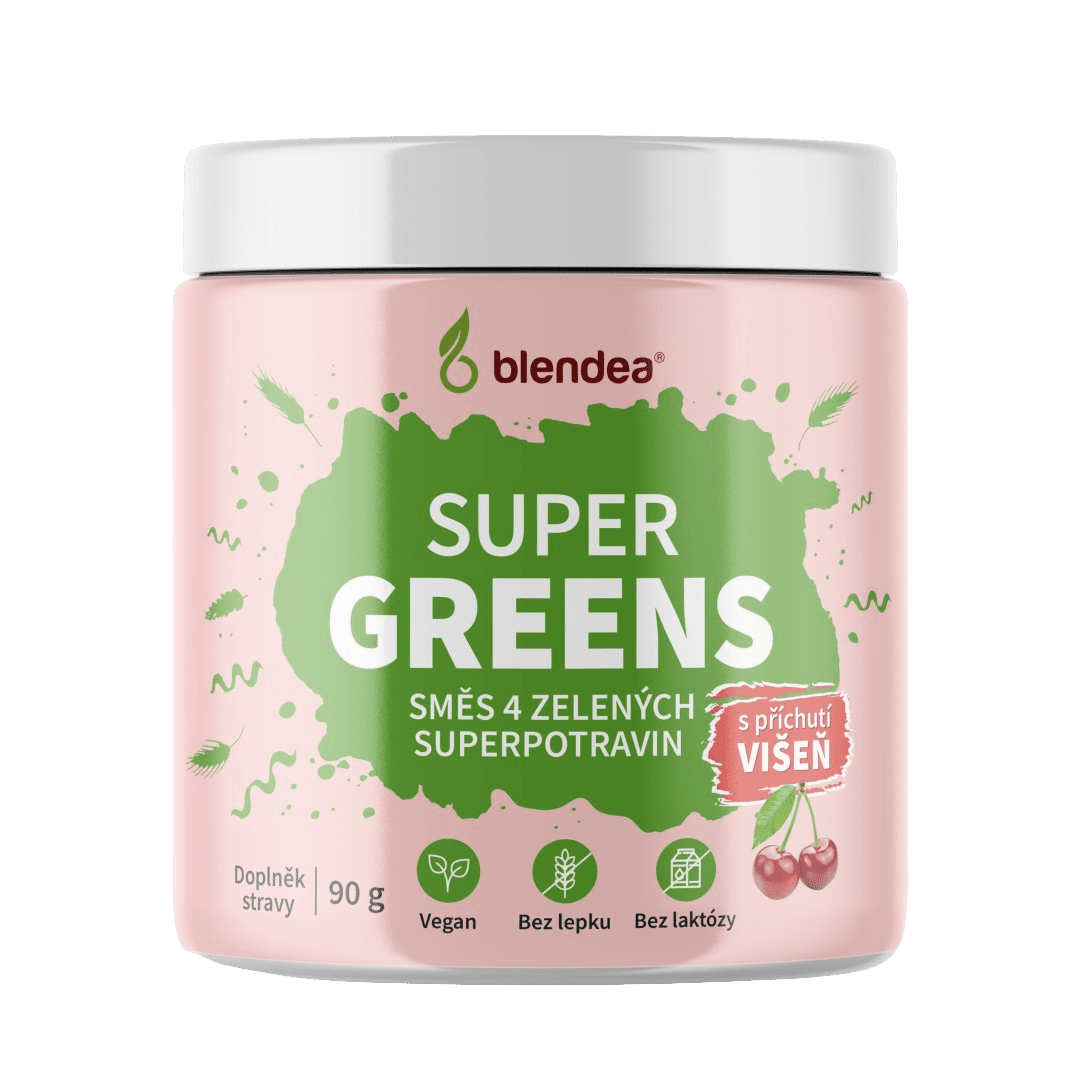 BLENDEA Supergreens višeň 90 g