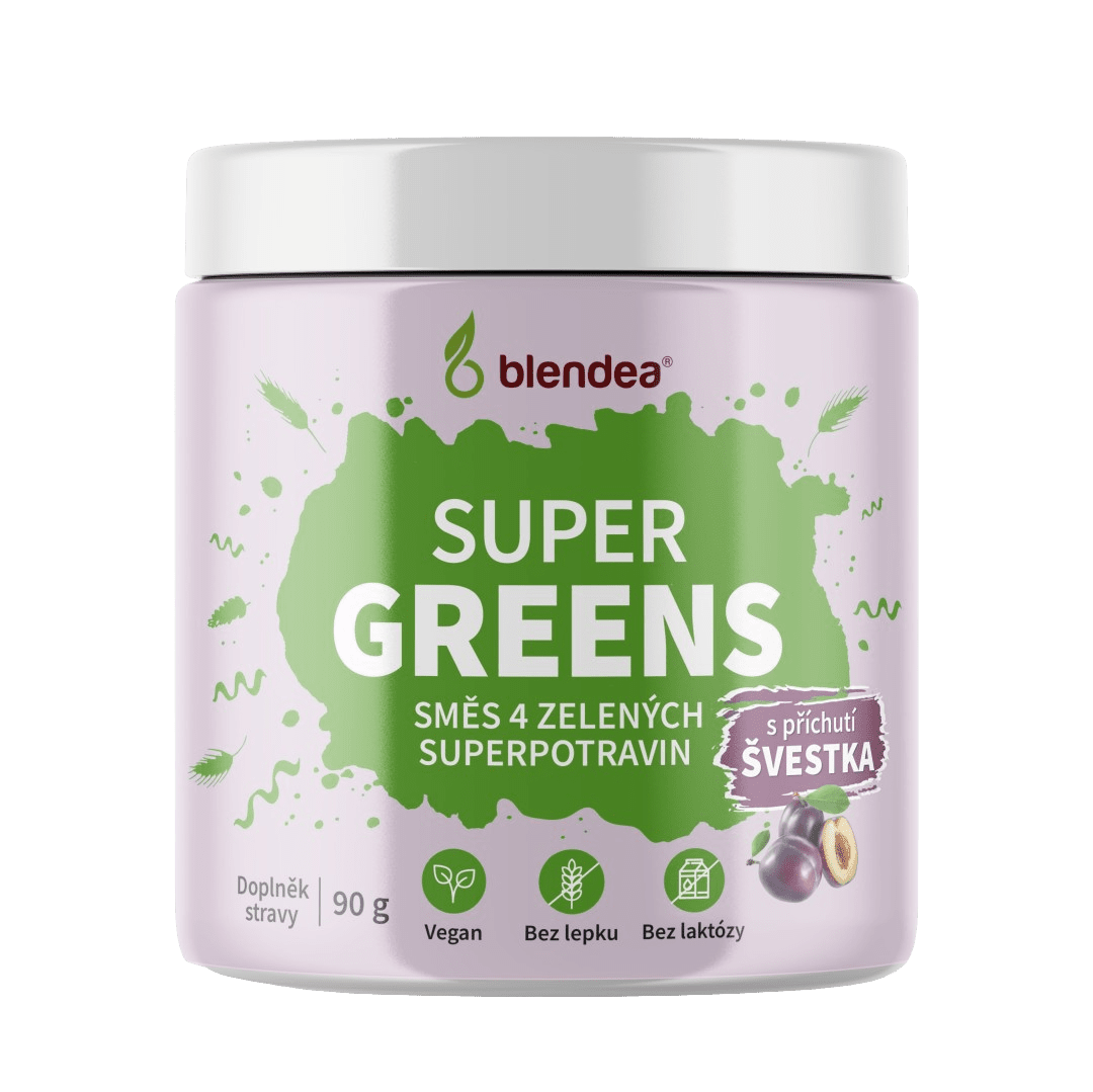 BLENDEA Supergreens švestka 90 g