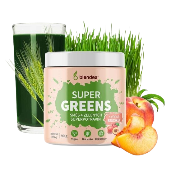 BLENDEA Supergreens broskev 90 g