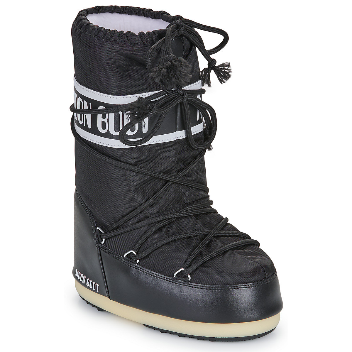 Moon Boot  MB ICON NYLON  Černá