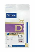 Virbac Veterinary HPM Cat Dermato D1 - 2 x 3 kg