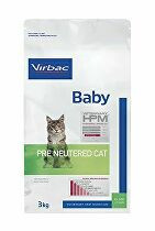 Virbac Veterinary HPM Baby Pre-Neutered pro koťata - 2 x 3 kg