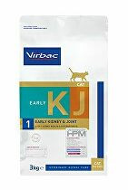 Virbac Veterinary HPM Cat KJ1 Early Kidney & Joint Support - výhodné balení: 2 x 3 kg