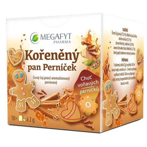 Megafyt Kořeněný Pan Perníček 10x2g