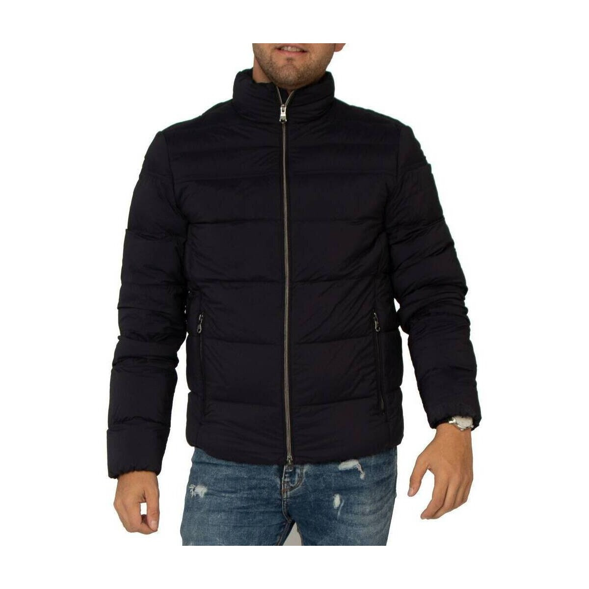 Geox  ABRIGO HOMBRE INVIERNO  Černá