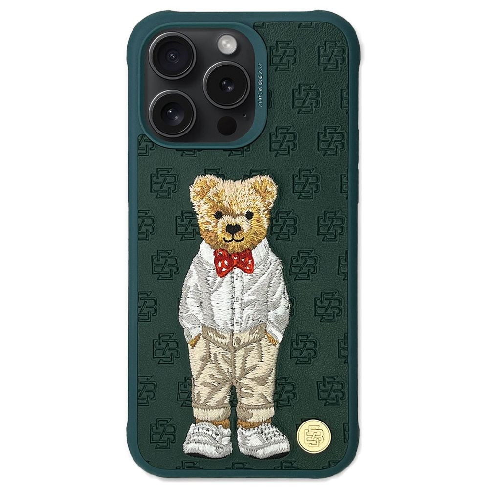 Zadní kryt ZUCK BEAR case PARIS GENTLEMAN pro Apple iPhone 15 Pro Max, bow tie