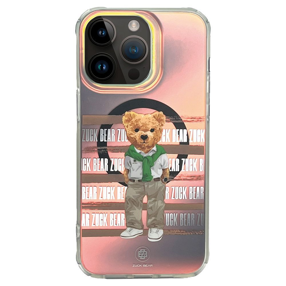 Zadní kryt ZUCK BEAR case CALIFORNIA COOL MAG kompatibilní s MagSafe pro Apple iPhone 15 Pro Max, shirt