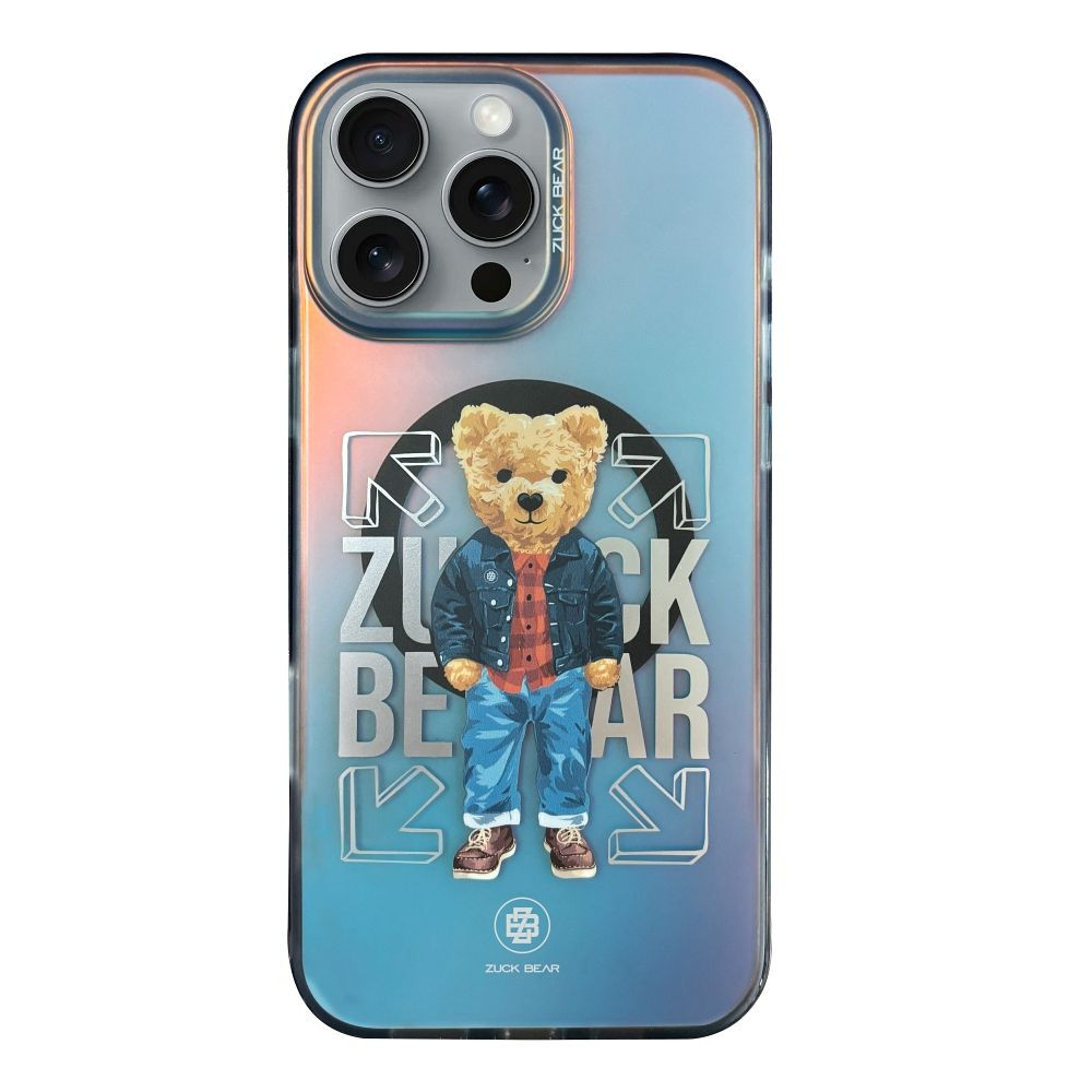 Zadní kryt ZUCK BEAR case CALIFORNIA COOL MAG kompatibilní s MagSafe pro Apple iPhone 16 Pro Max, plaid shirt