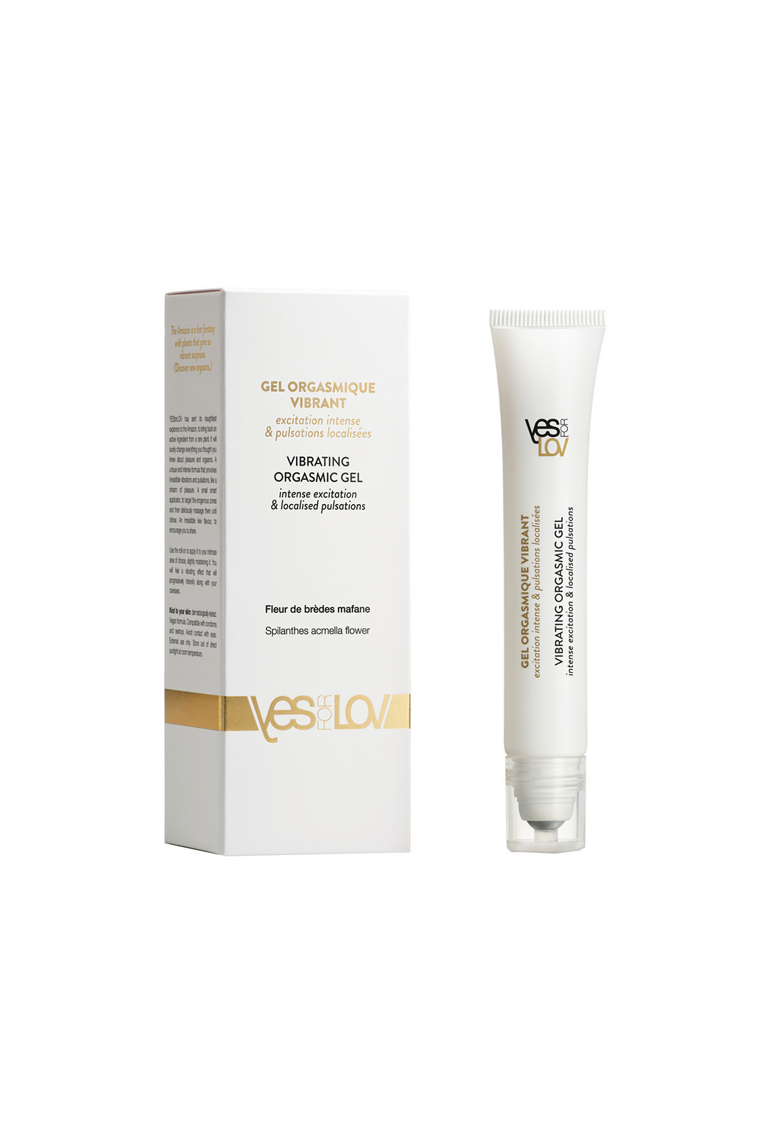 YESforLOV Vibrační stimulační gel (Vibrating Orgasmic Gel) 20 ml