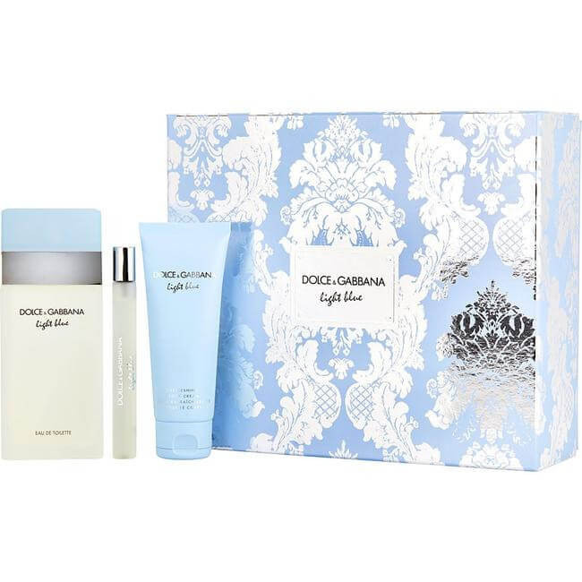 Dolce & Gabbana Light Blue - EDT 100 ml + tělový krém 50 ml + EDT 10 ml