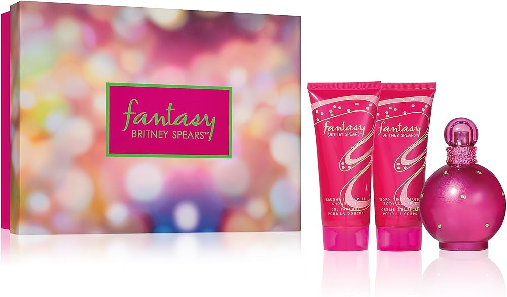 Britney Spears Fantasy - EDP 100 ml + sprchový gel 100 ml + tělové mléko 100 ml