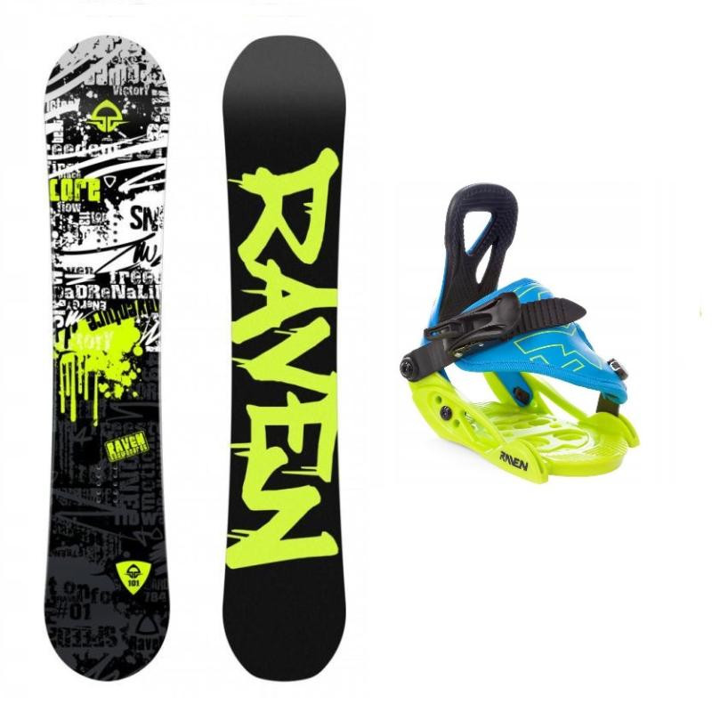 Raven Core Junior mini dětský snowboard + Raven s160 vázání