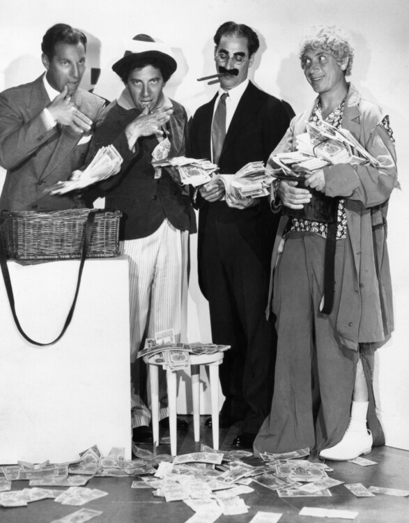 Hulton Archive Fotografie Marx Brothers, Hulton Archive, 30 × 40 cm