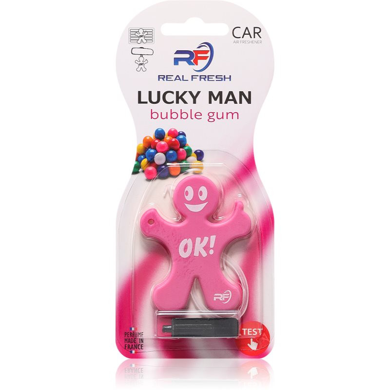 VINOVE Real Fresh Lucky Man Buble Gum vůně do auta 1 ks