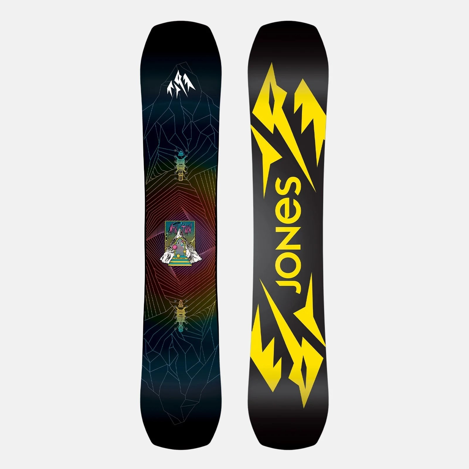 snowboard JONES - Mountain Twin Black (BLACK) velikost: 163