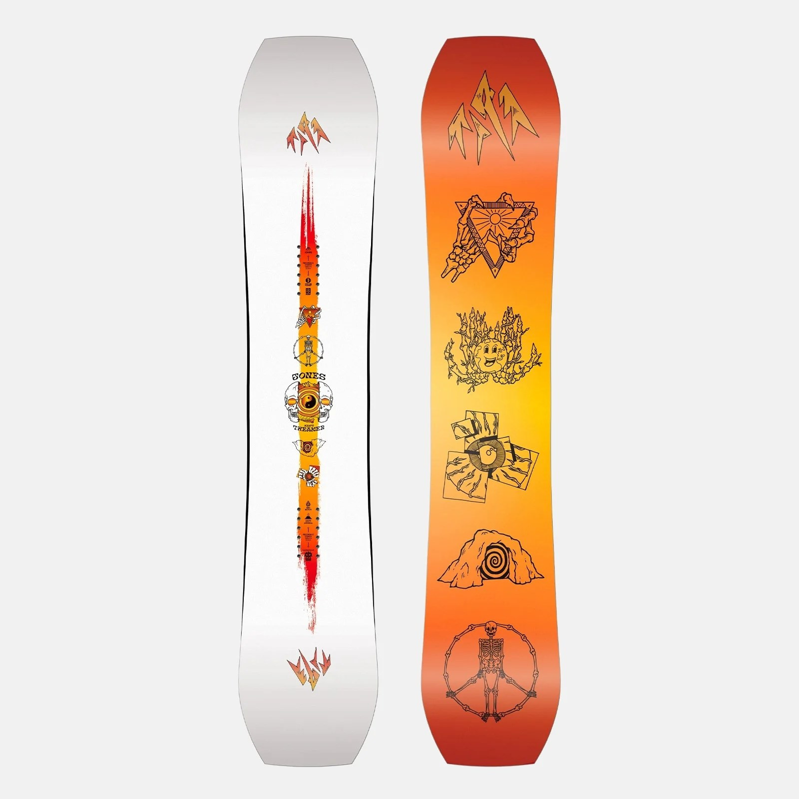 snowboard JONES - Tweaker White (WHITE) velikost: 140