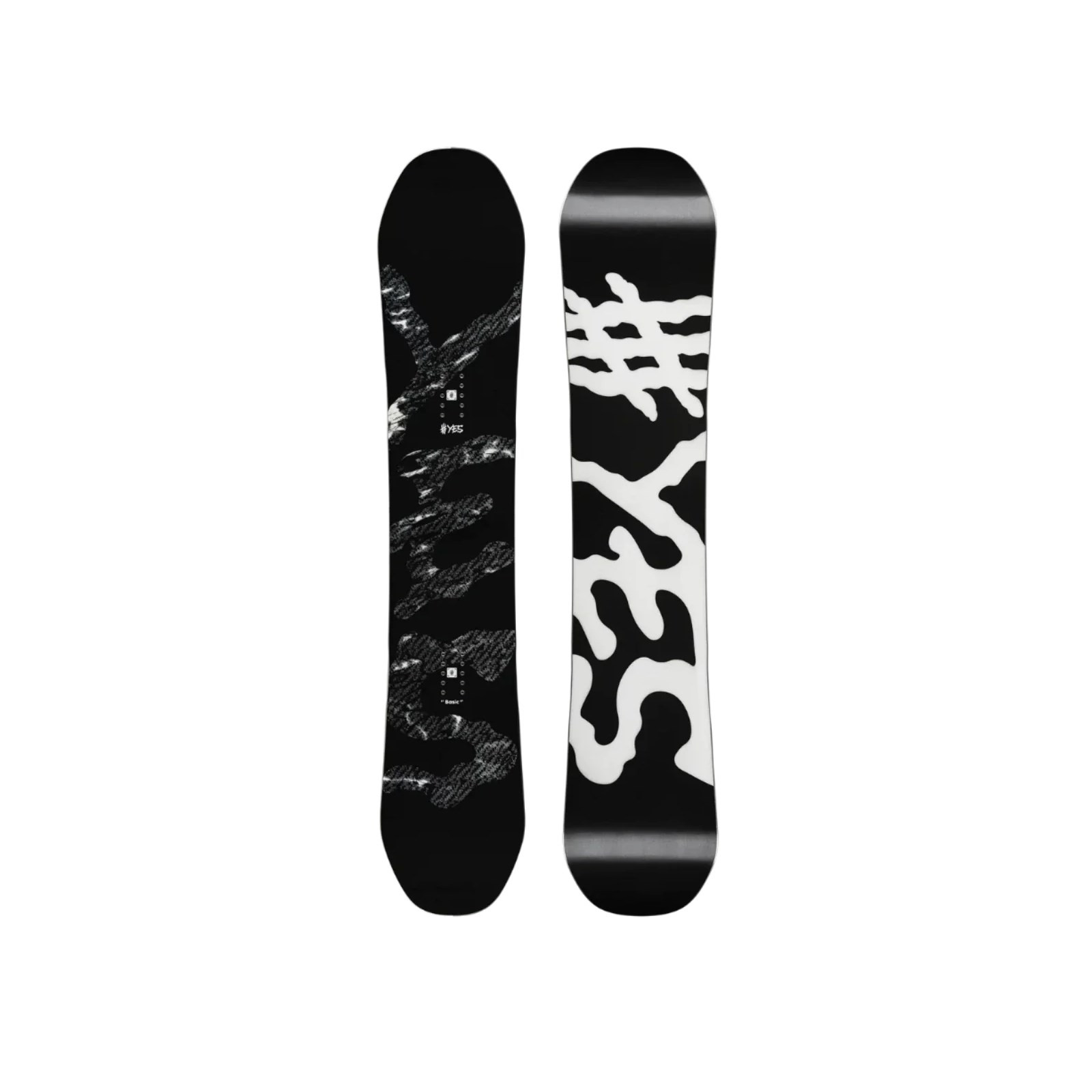 snowboard YES - Basic Black (BLACK)