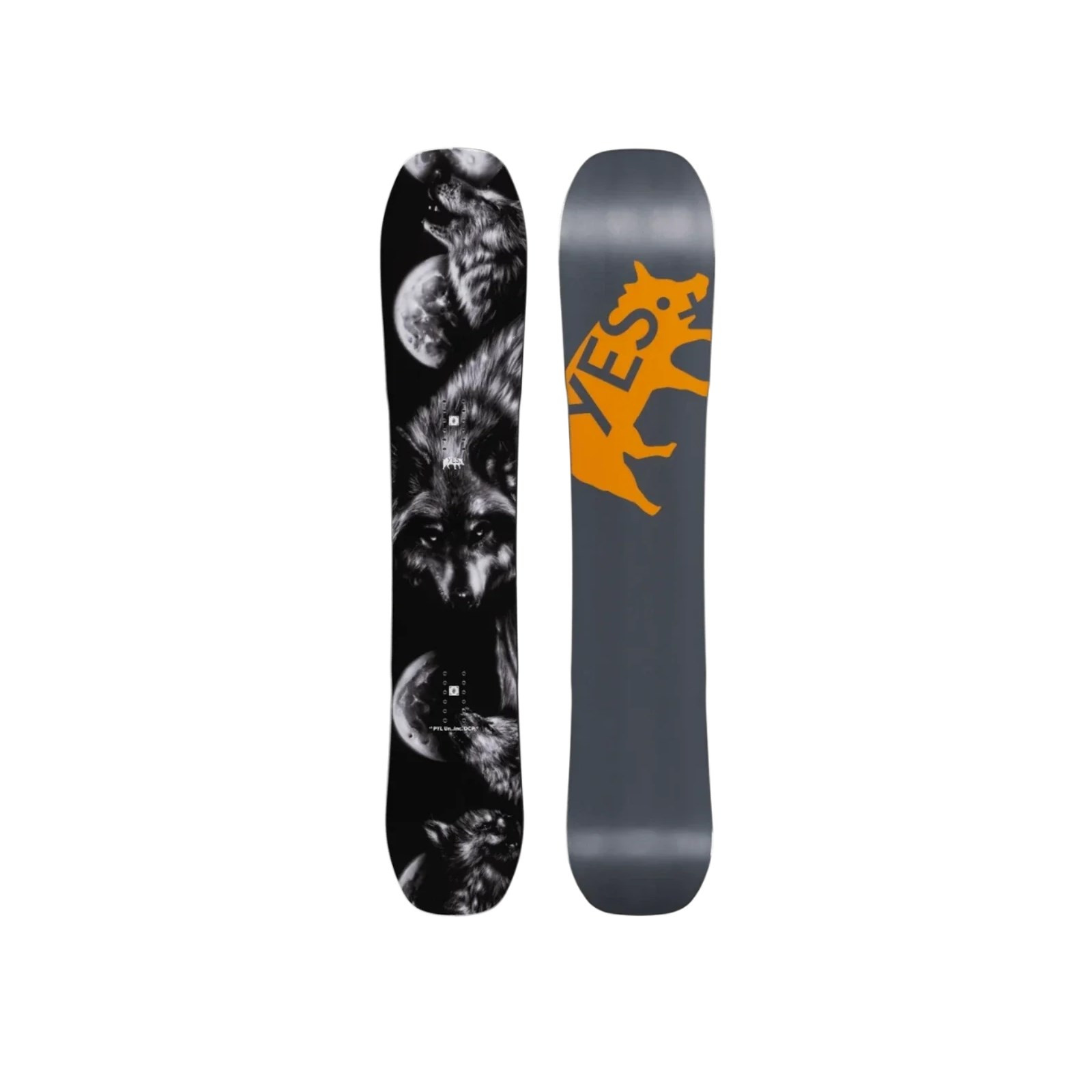 snowboard YES - Pyl Uninc Dcp Black (BLACK) velikost: 155