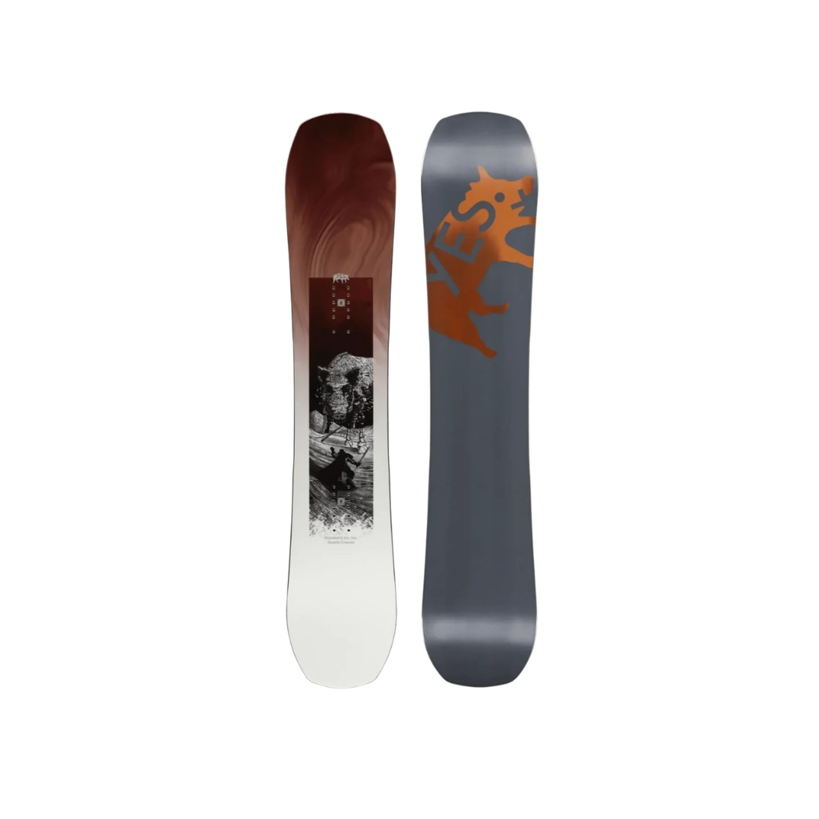 snowboard YES - Standard Uninc Dc Rust (RUST)