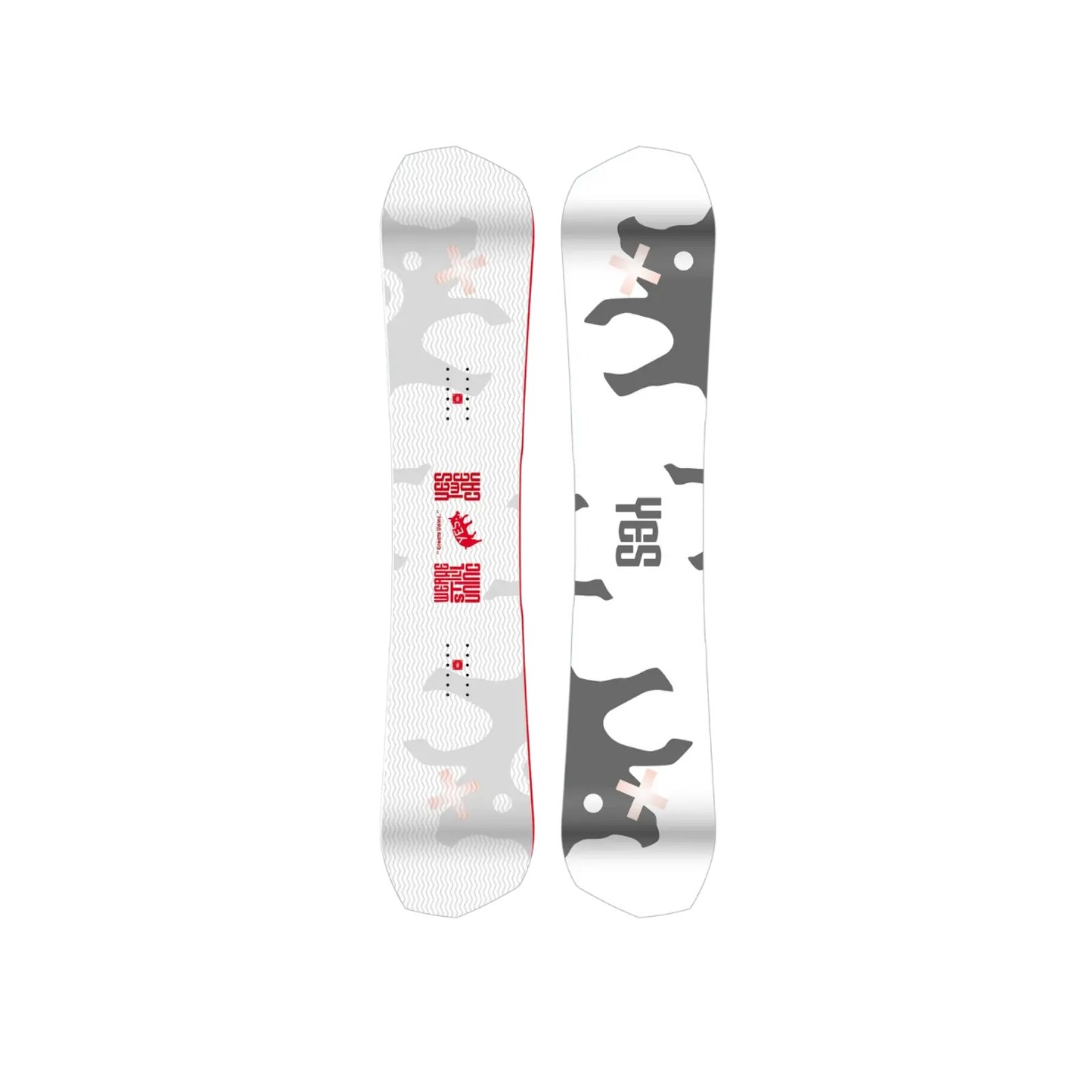 snowboard YES - Greats Uninc. White (WHITE)