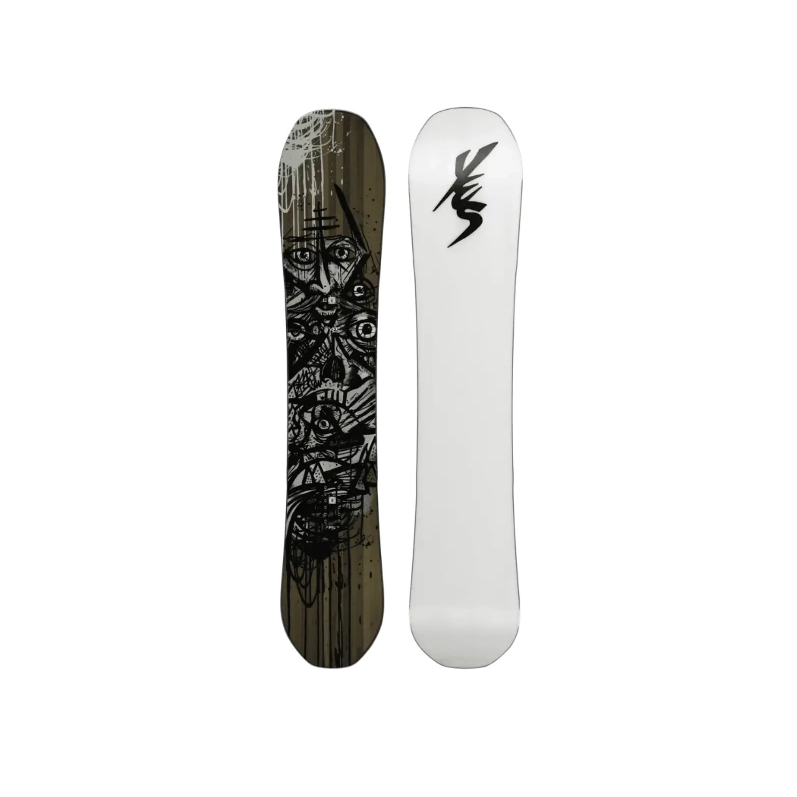 snowboard YES - Pyl Black (BLACK)