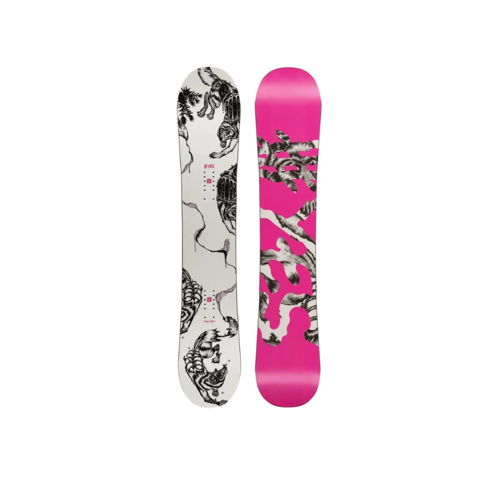 snowboard YES - Hel Yes. Off White (OFF WHITE)