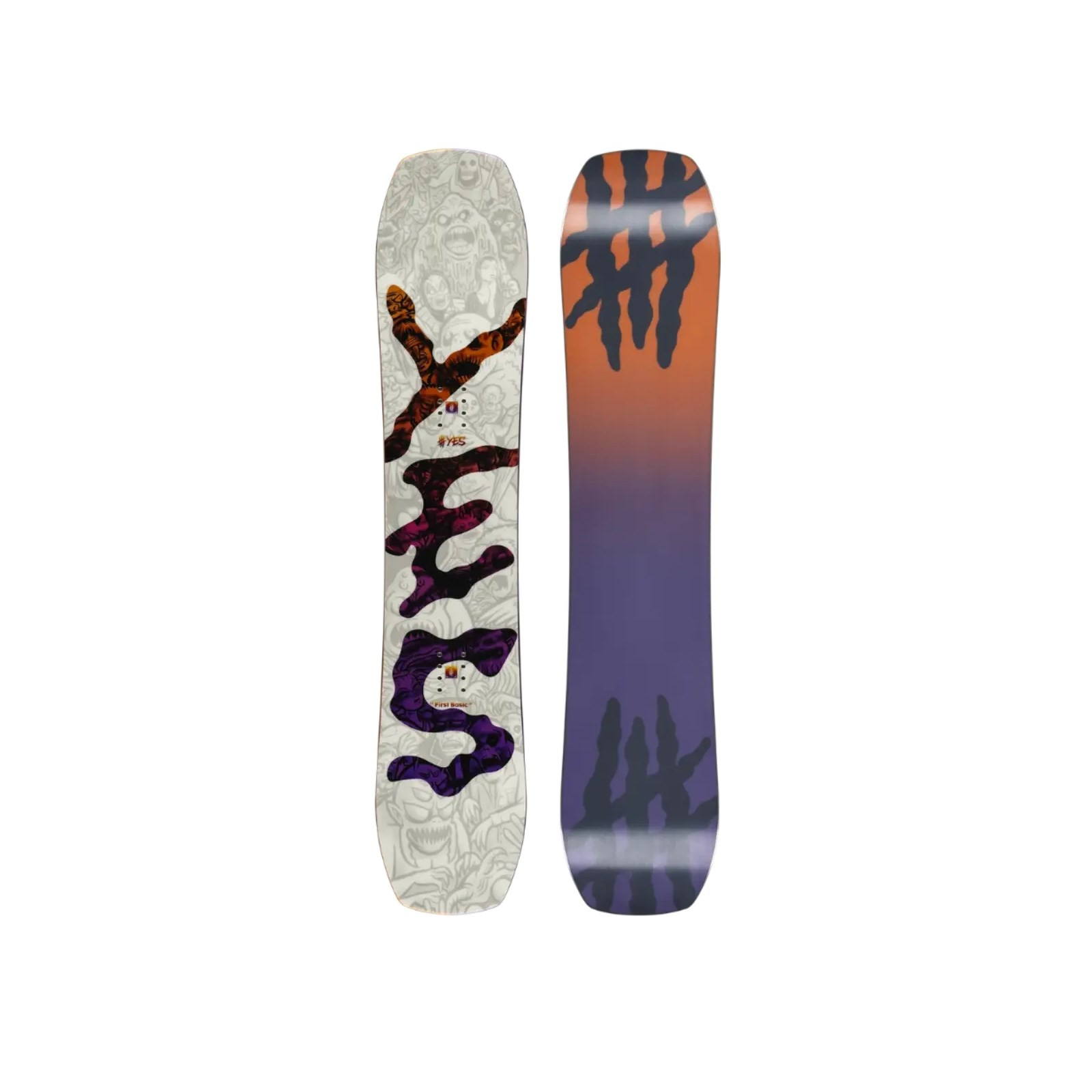 snowboard YES - First Basic White (WHITE) velikost: 127