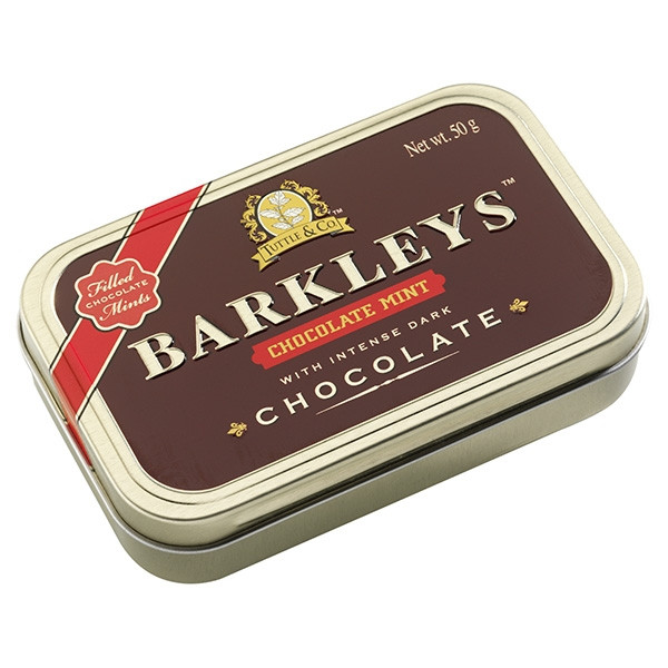 Barkleys Chocolate mint 50g - 6ks