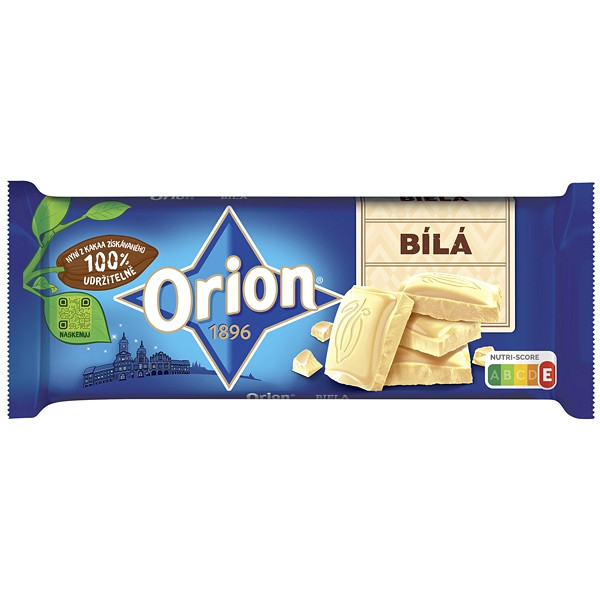 Bílá Čokoláda 90g Orion