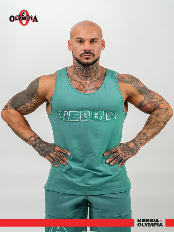 Nebbia Strength Tílko Zelená