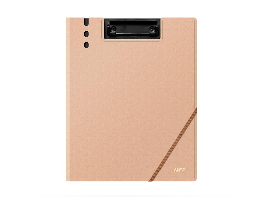 MFP 5371178 Podložka M na psaní s klopu a gumkou A4 růžová