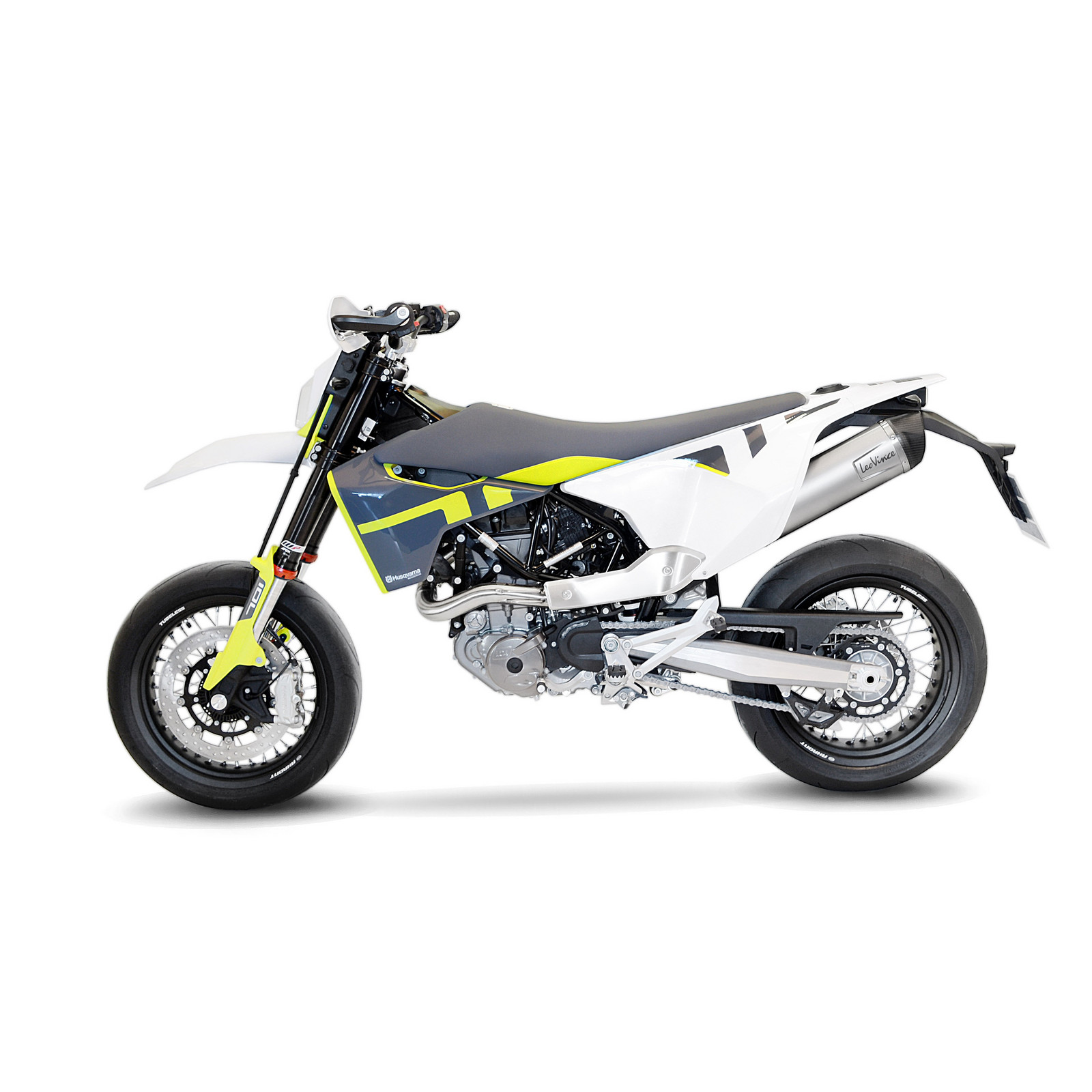 LeoVince LV One Evo Slip-on HUSQVARNA 701 SUPERMOTO, 701 ENDURO/LR (21-24)