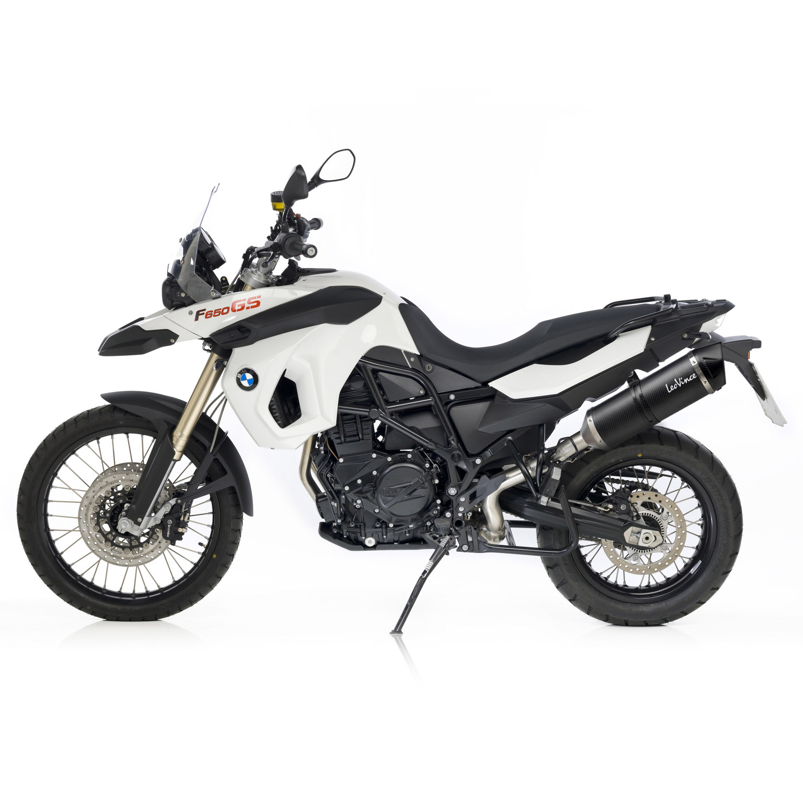 LeoVince LV One Evo Carbon Slip-on BMW F 650 GS (08-12), F 700 GS (13-16), F 800 GS/ADVENTURE (08-16)