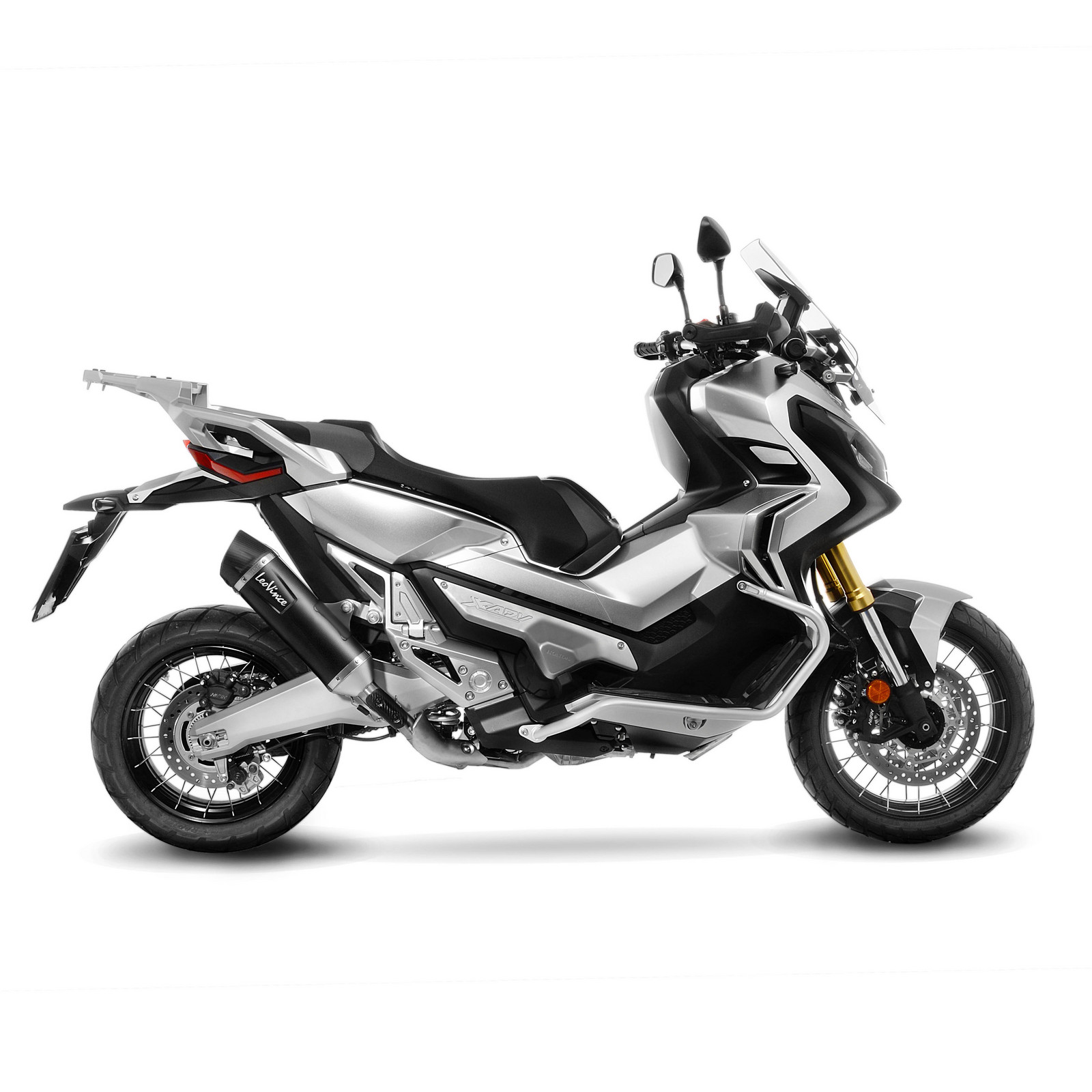 LeoVince NERO Slip-on Honda X-ADV (17-24), Forza 750 (21-24)