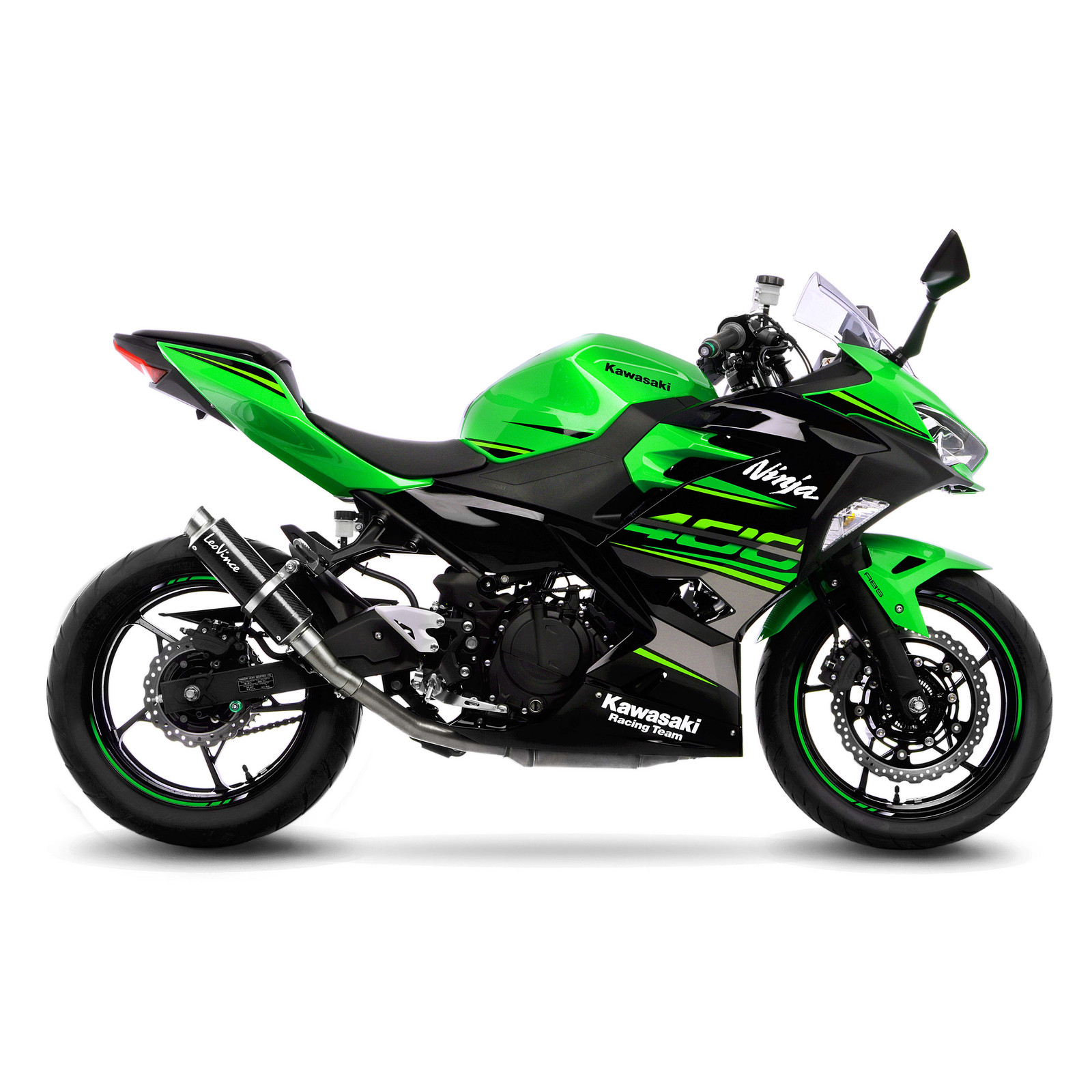 LeoVince GP Corsa Slip-on KAWASAKI NINJA 400 (18-21), NINJA 400 (22-23), Z 400 (19-21), Z 400 (22-23), NINJA 500/SE (24 >), Z 500/SE (24 >)