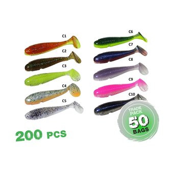 ZFISH Trade Pack Worm Shad 9,5cm 50bal/200ks|ZF-2099
