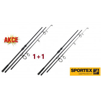 SPORTEX AKCE 1+1 Kaprový prut Competition Carp CS-4 3díl 365cm/3,00lbs