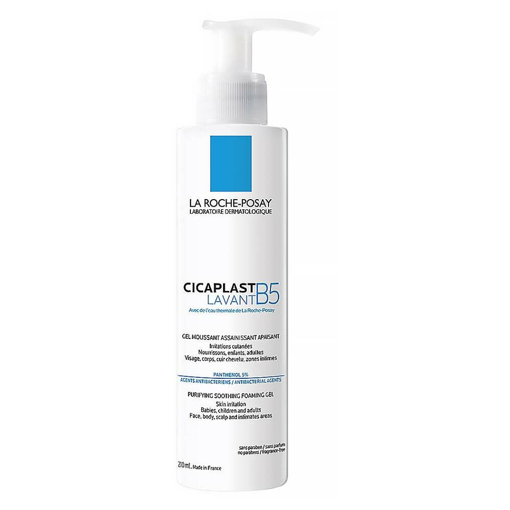 LA ROCHE-POSAY Cicaplast Pěnící gel Lavant B5 200 ml, poškozený obal