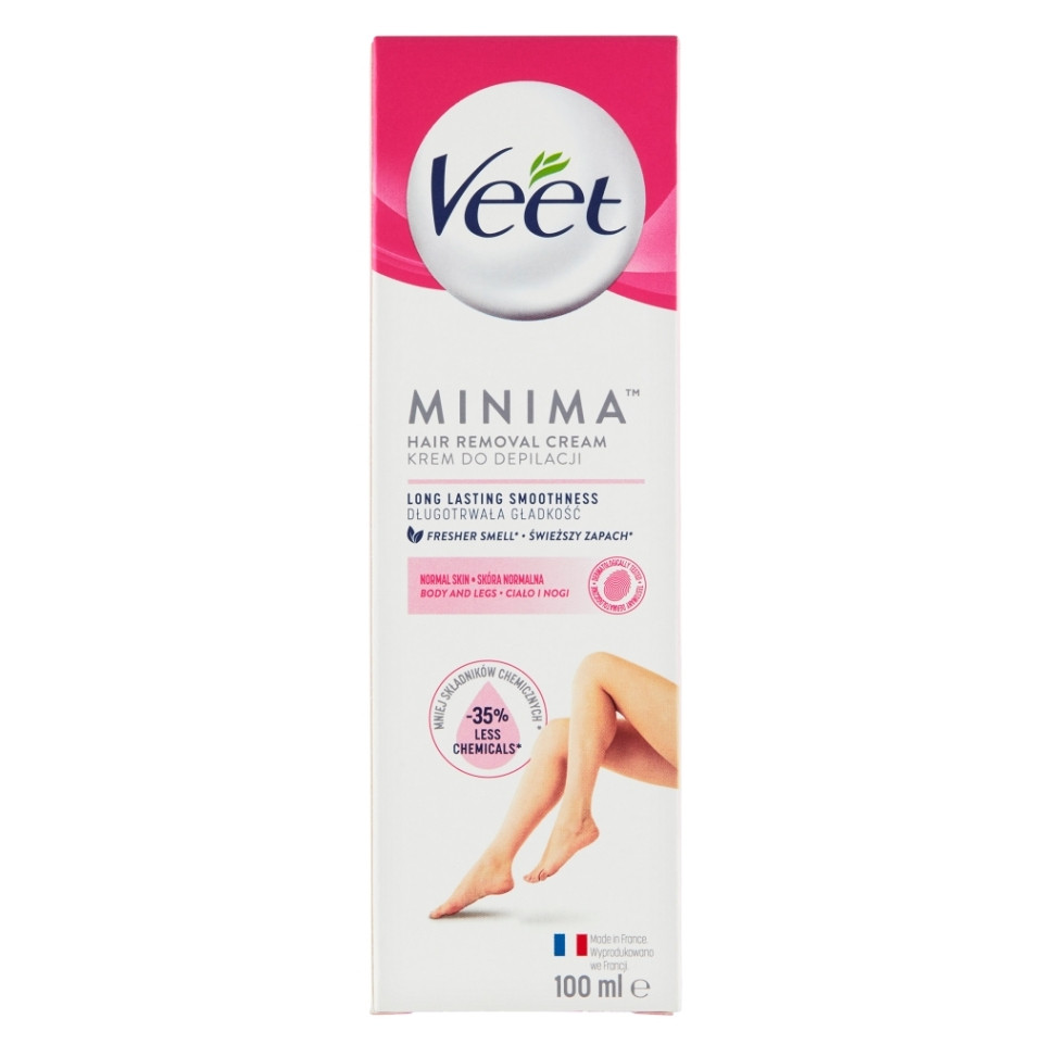 VEET Minima depilační krém pro normální pokožku 100 ml, poškozený obal