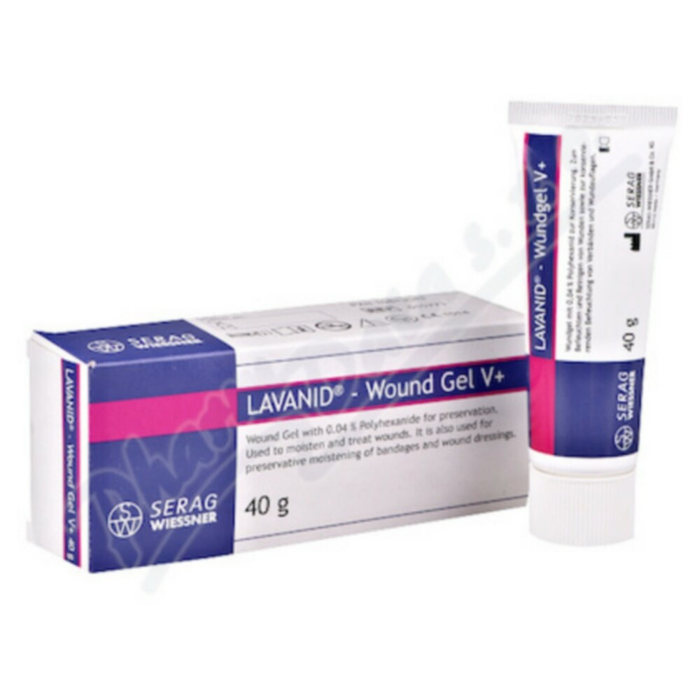 LAVANID Gel V + 0.04% polyhexanid 40g, poškozený obal