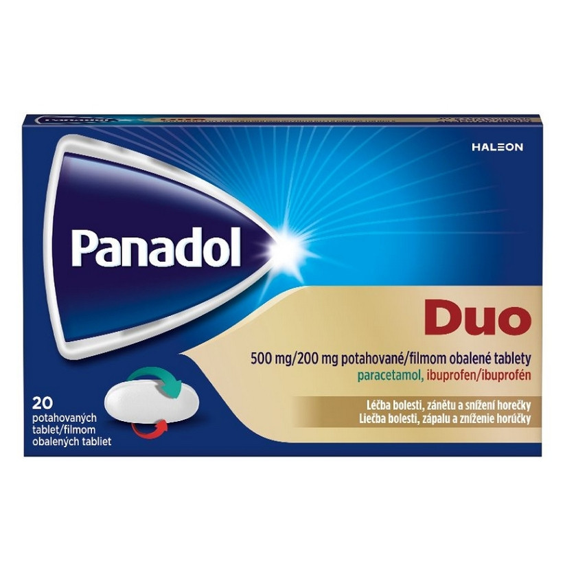 PANADOL DUO 500mg/200mg 20 tablet