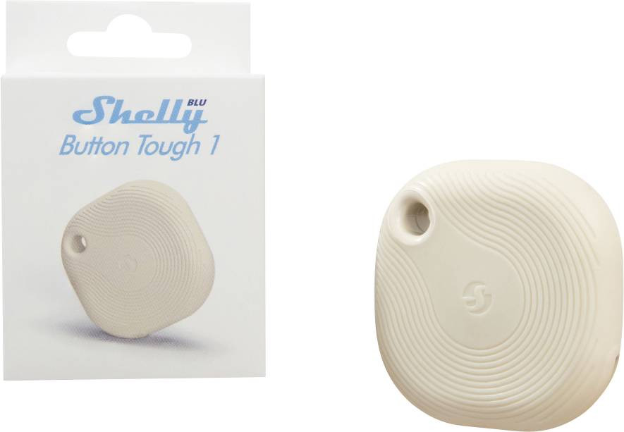 Shelly Blu Button Tough Ivory Stmívač, spínač/vypínač Bluetooth Low Energy