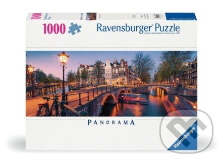 Puzzle Amsterdam 1000 dílků Panorama